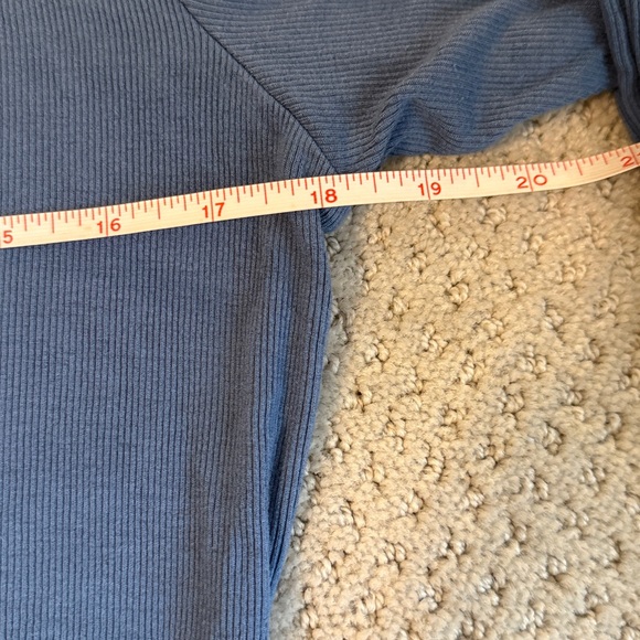 Women's Ribbed LS Henley - Picture 7 of 12